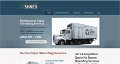 Desktop Screenshot of discountshred.com